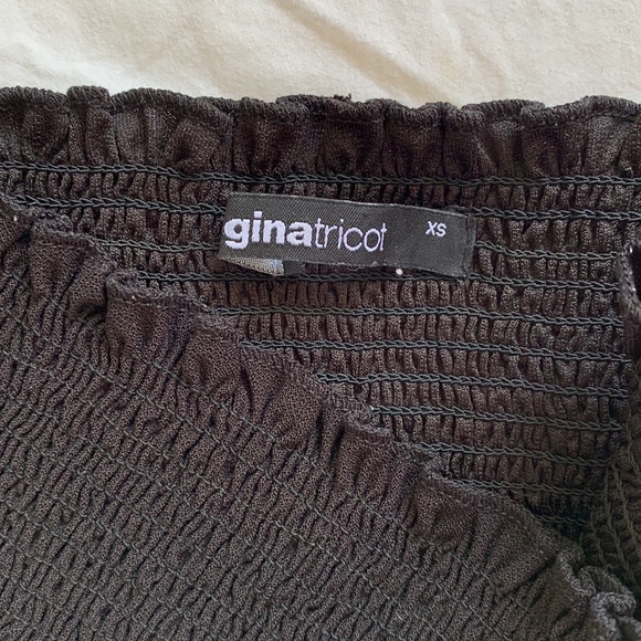 Black Crop Tube Top - Picture 3 of 3